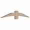 Ekena Millwork Bellingham Smooth Timber Gable Bracket, Douglas Fir, 72"W x 12"H x 5 1/2"D x 5 1/2"F, 4/12 Pitch GBW072X12X0606BEL00SDF - alternate 2